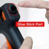 Hot melt glue gun instruction